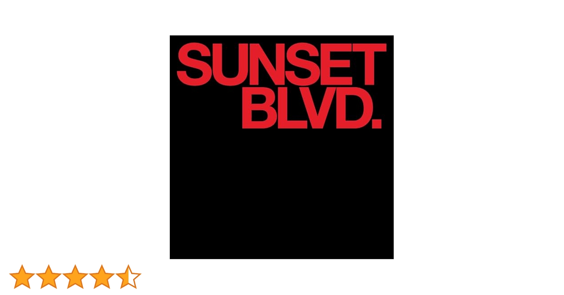 【中古】Sunset Blvd / Original Soundtrack （帯なし） 中古】Sunset Blvd / Original Soundtrack （帯なし） : Meta Cy